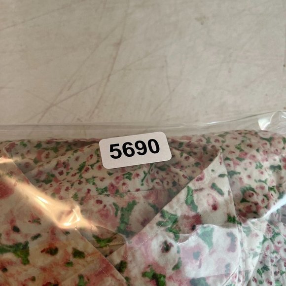 Talbots Floral Button Down Shirt - Cream and Pink - Picture 11 of 12